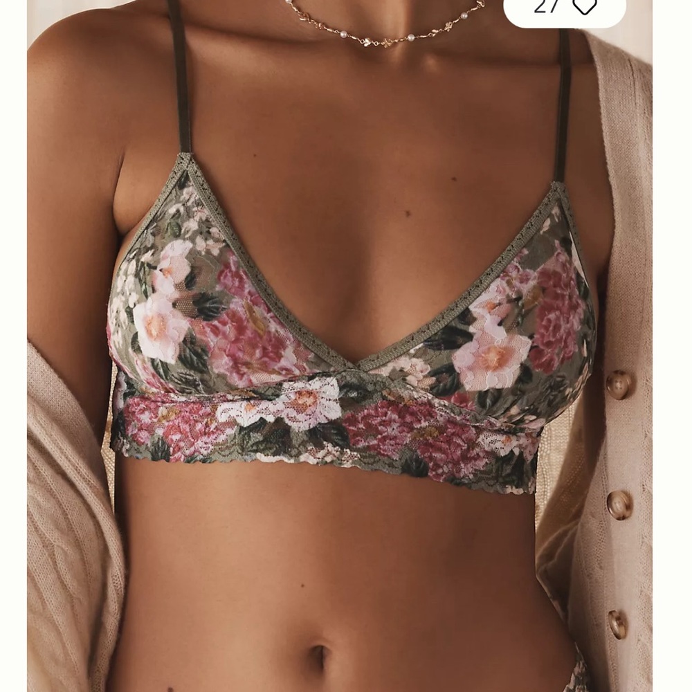 Hanky Panky Padded Triangle Bralette Anthropology